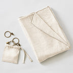 Lysandre - Adjustable Curtain + Clip Rings Plain Lyocell Lysandre - Pampa