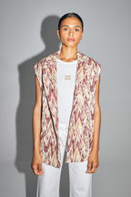 La Veste Sans Manche Vanessa En Tweed Composé De Fils Recyclés