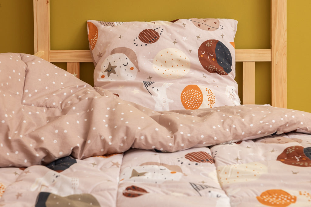 Sky Dream - Couette Imprimée + Taie D'Oreiller - Coton Imprimé