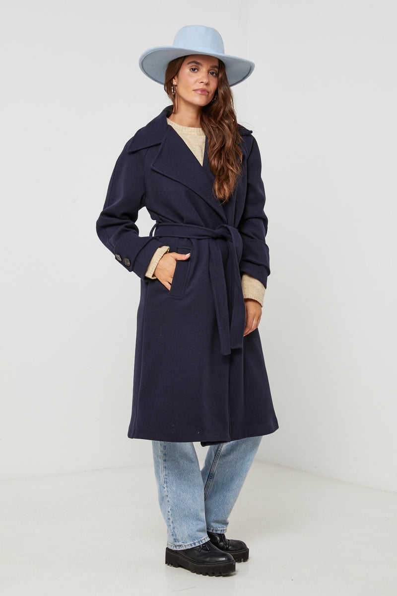 Coat 884 - Navy