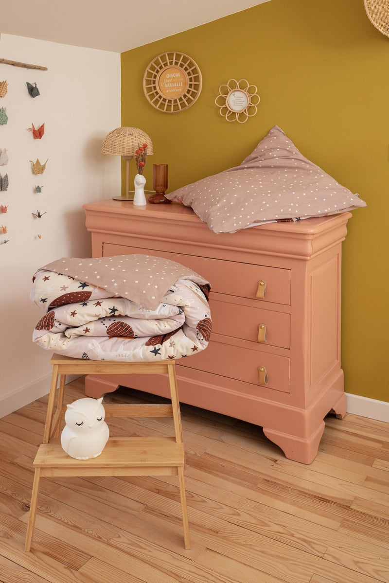 Parure De Lit (Housse De Couette + Taie D'Oreiller) - Coton Imprimé - Sky Dream