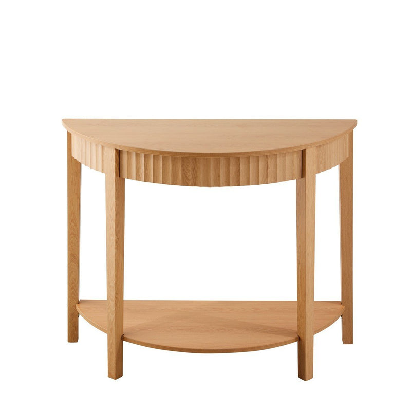 Console D'Entrée Design Bologne - Bois Clair