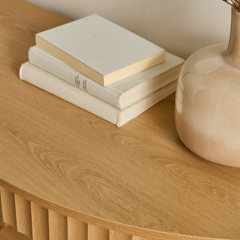 Console D'Entrée Design Bologne - Bois Clair