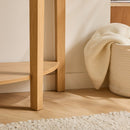 Console D'Entrée Design Bologne - Bois Clair