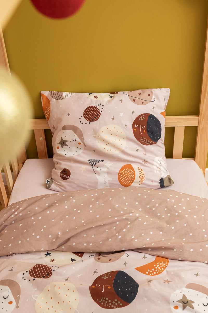 Parure De Lit (Housse De Couette + Taies D'Oreiller) - Coton Imprimé - Sky Dream