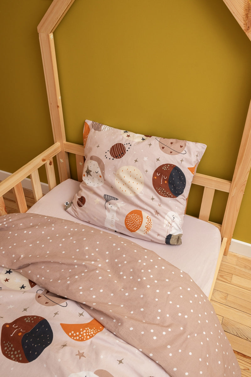 Parure De Lit (Housse De Couette + Taies D'Oreiller) - Coton Imprimé - Sky Dream