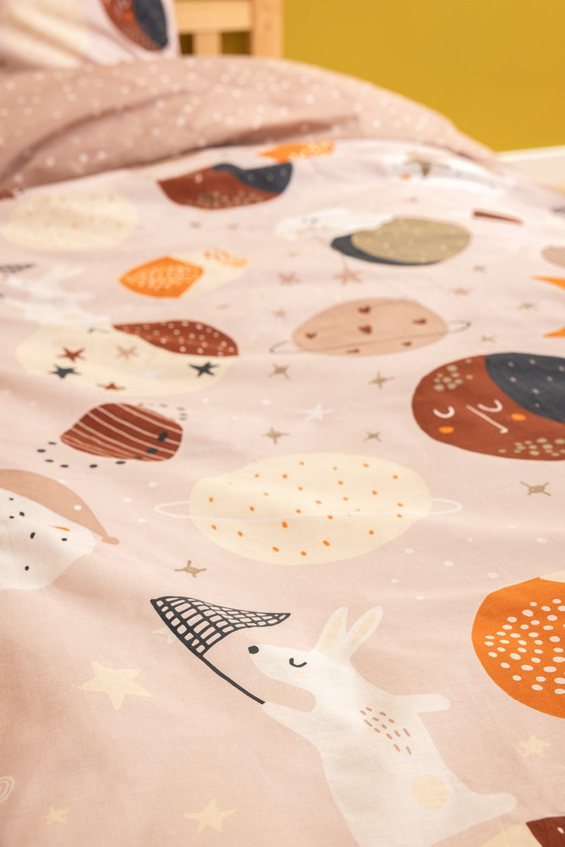 Parure De Lit (Housse De Couette + Taies D'Oreiller) - Coton Imprimé - Sky Dream