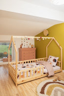 Parure De Lit (Housse De Couette + Taies D'Oreiller) - Coton Imprimé - Sky Dream