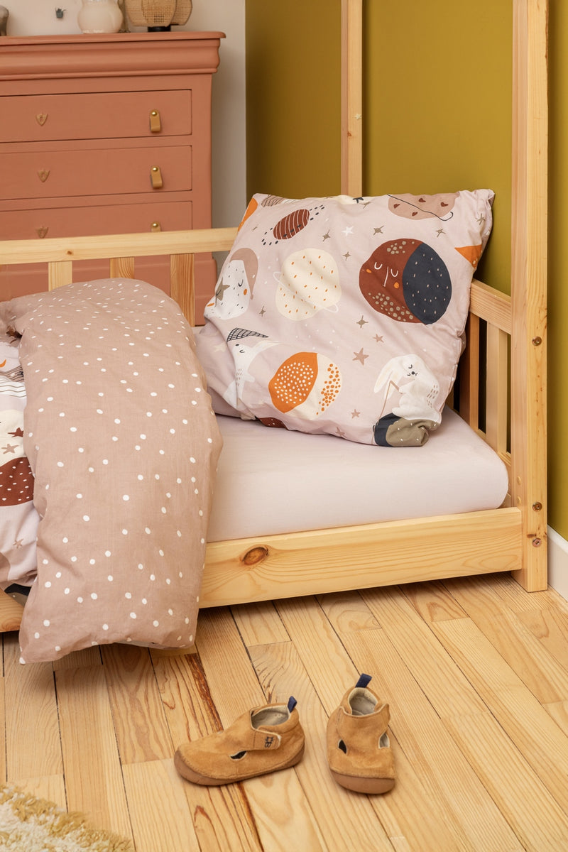 Parure De Lit (Housse De Couette + Taies D'Oreiller) - Coton Imprimé - Sky Dream