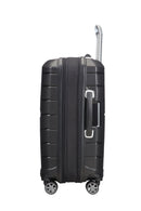 Maleta de Cabina Ampliable con 4 Ruedas - Flux - Negro