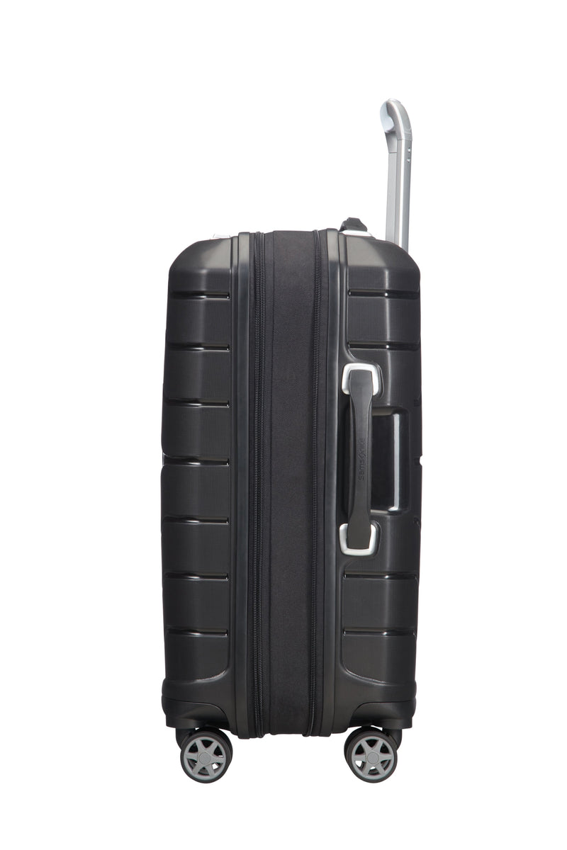 Maleta de Cabina Ampliable con 4 Ruedas - Flux - Negro