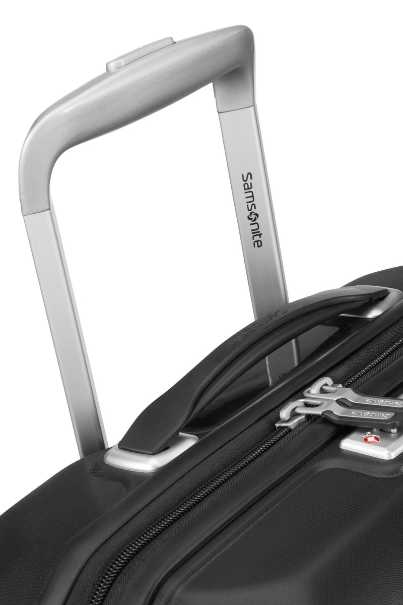 Maleta de Cabina Ampliable con 4 Ruedas - Flux - Negro
