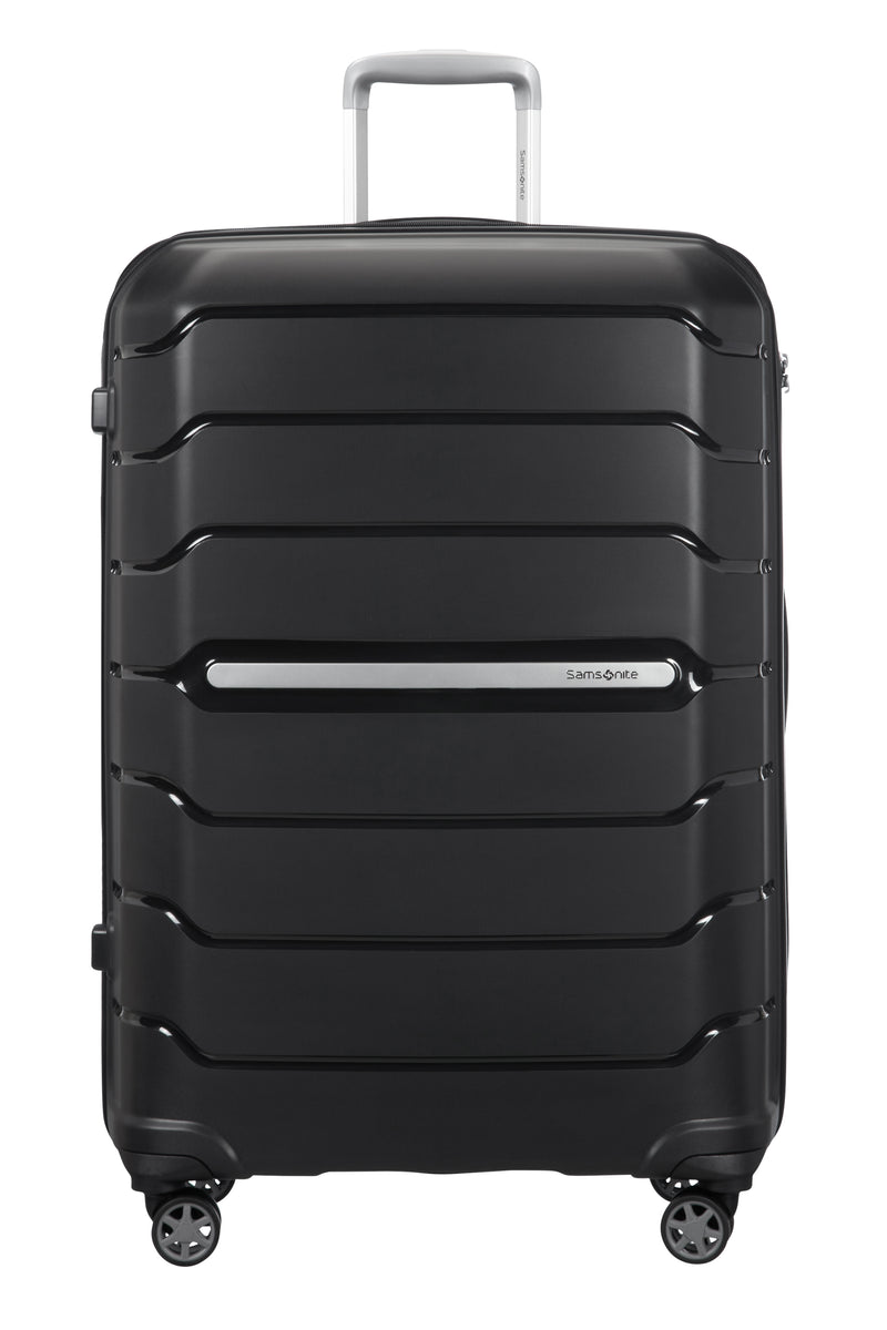 Valise Moyen Séjour Extensible À 4 Roues - Flux - Black