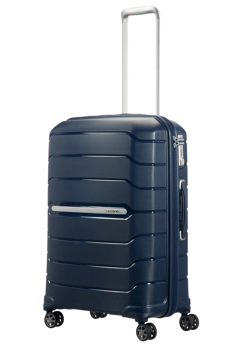 Valise Moyen Séjour Extensible À 4 Roues - Flux - Navy Blue