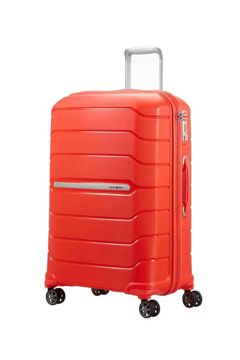 Valise Moyen Séjour Extensible À 4 Roues - Flux - Tangerine Red