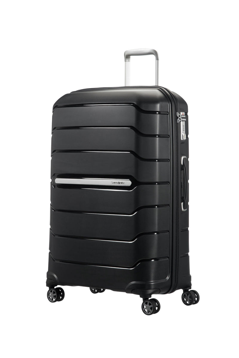 Valise Long Séjour Extensible À 4 Roues - Flux - Black