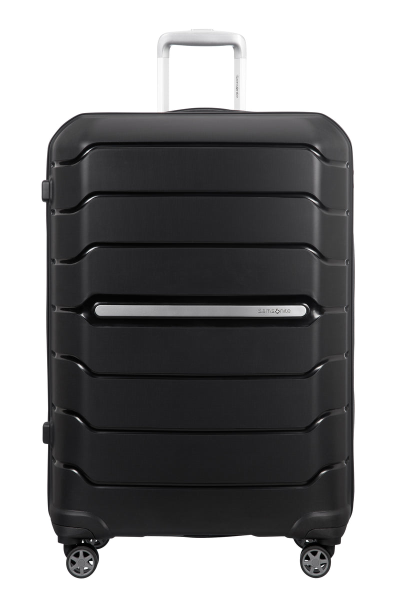 Valise Long Séjour Extensible À 4 Roues - Flux - Black