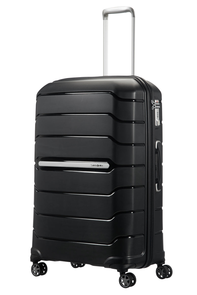 Valise Long Séjour Extensible À 4 Roues - Flux - Black