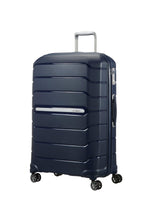 Expandable 4-Wheel Long Stay Suitcase - Flux - Navy Blue