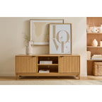 Bolonia - Mueble TV 2 puertas - Efecto Onda