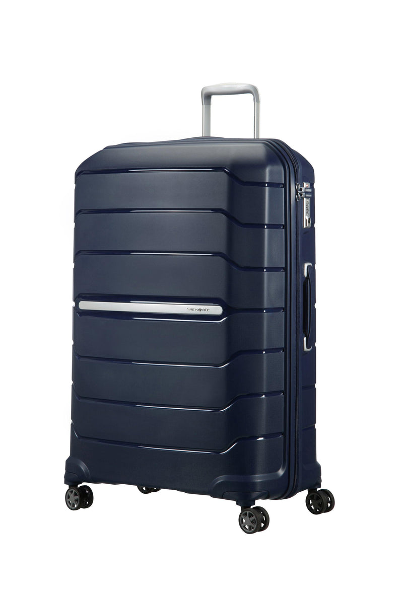 Valise Très Long Séjour Extensible À 4 Roues - Flux - Navy Blue