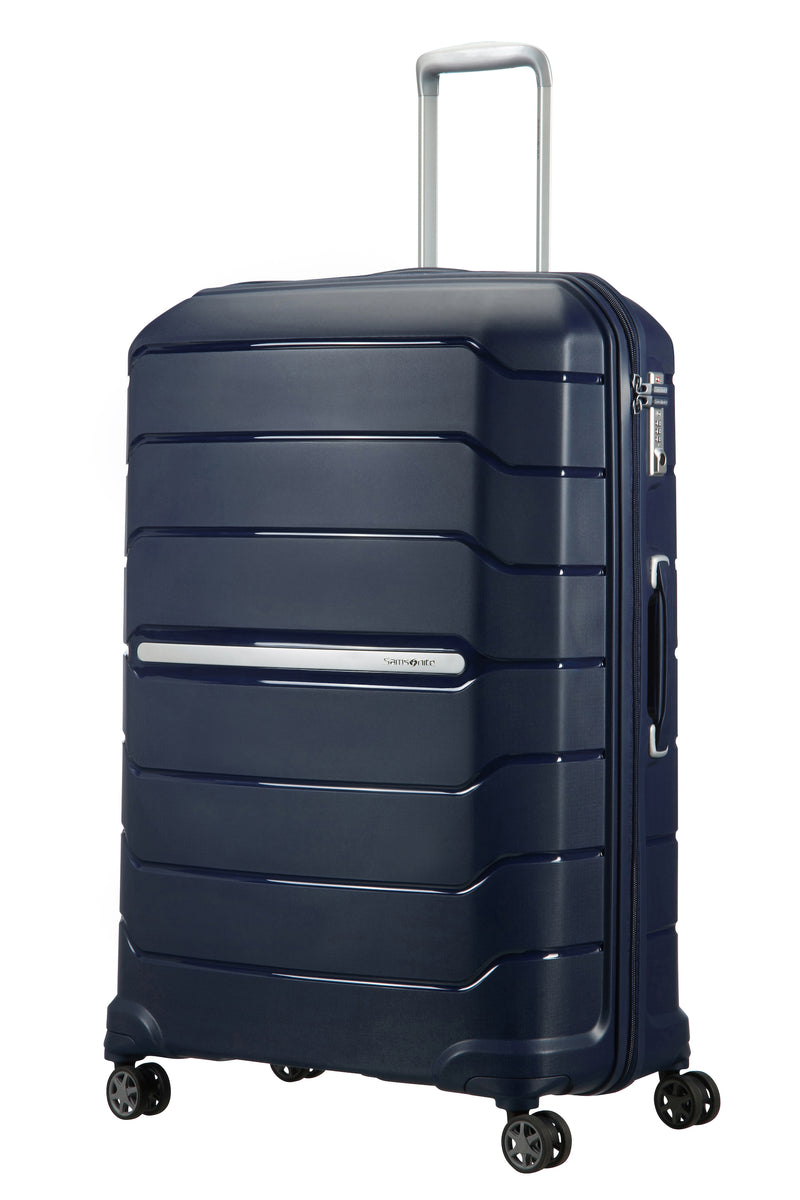 Valise Très Long Séjour Extensible À 4 Roues - Flux - Navy Blue
