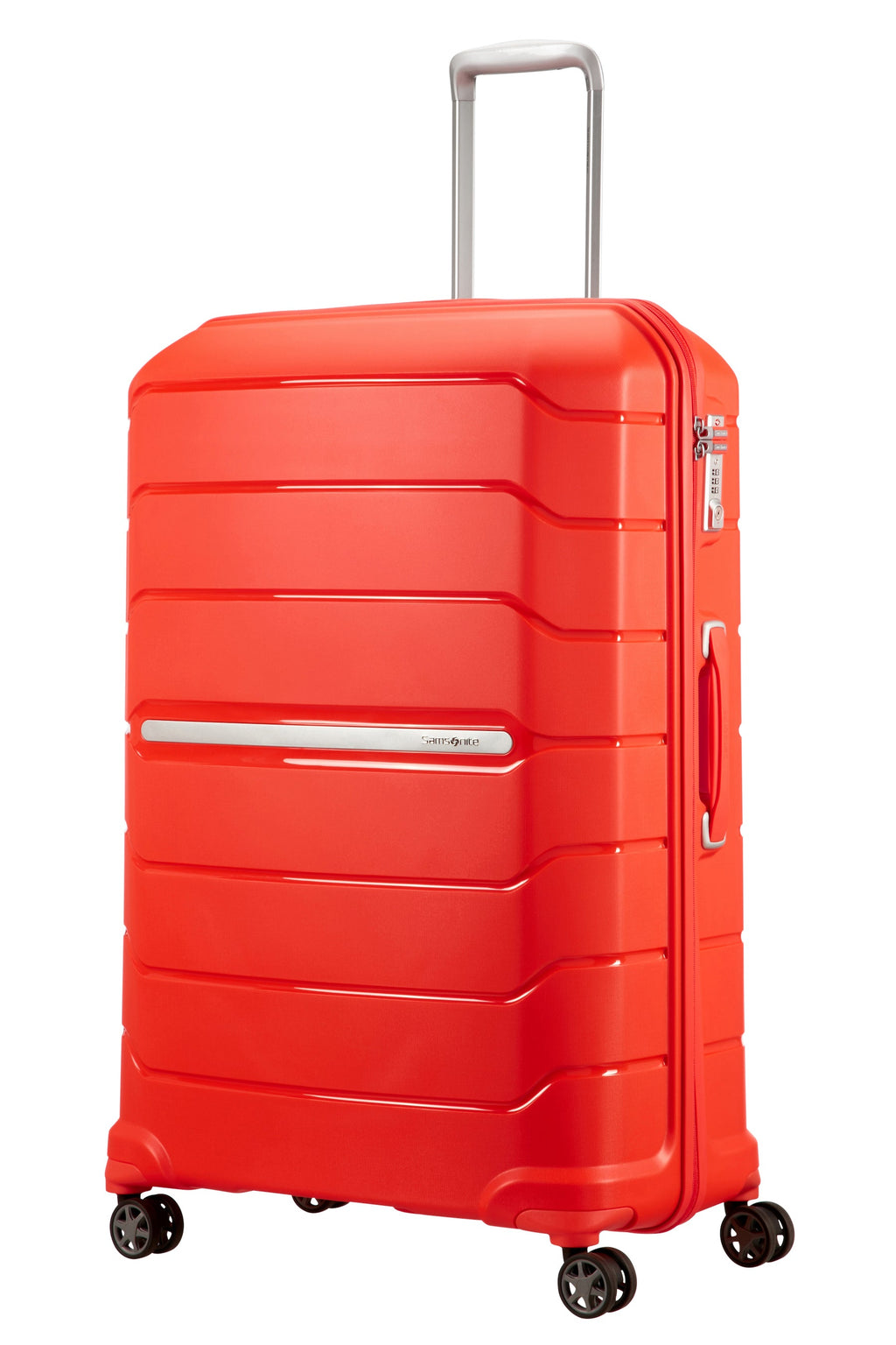 Valise Très Long Séjour Extensible À 4 Roues - Flux - Tangerine Red