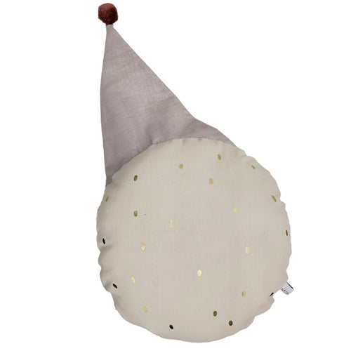 Coussin Rond Déhoussable - Coton - Sky Dream