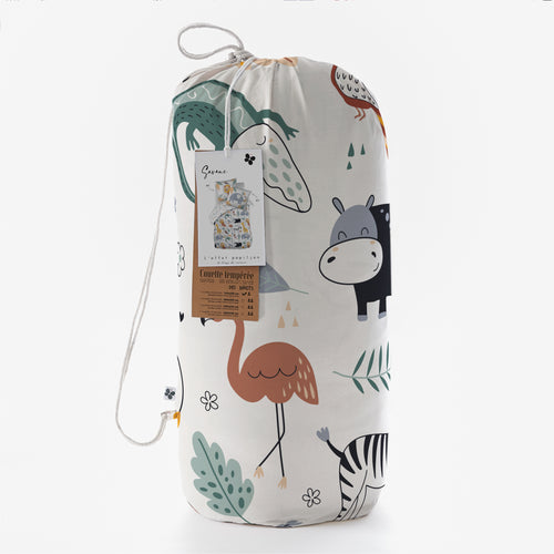 Couette Imprimée + Taie D'Oreiller - Coton Imprimé - Savane