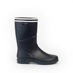 Botas de caña media azul marino para mujer