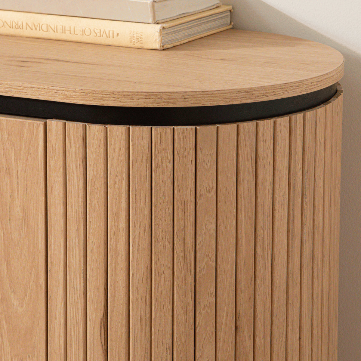 Malaga - 2 Door Sideboard - Grooved Effect