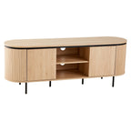Malaga - 2 Door TV Unit - Grooved Effect