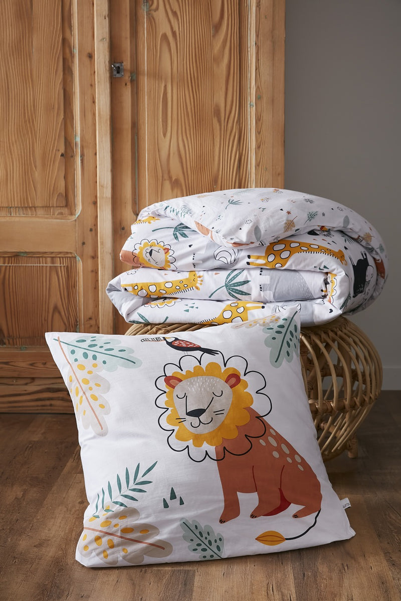 Bedding Set (Duvet Cover + Pillowcase) - Printed Cotton - Savannah