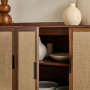 Buffet 120 Cm Et + Jetson - Bois Foncé