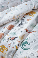 Bedding Set (Duvet Cover + Pillowcases) - Printed Cotton - Savannah