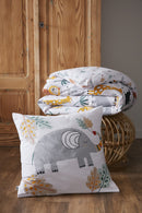 Bedding Set (Duvet Cover + Pillowcases) - Printed Cotton - Savannah