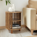 Bedside Table - Light Wood