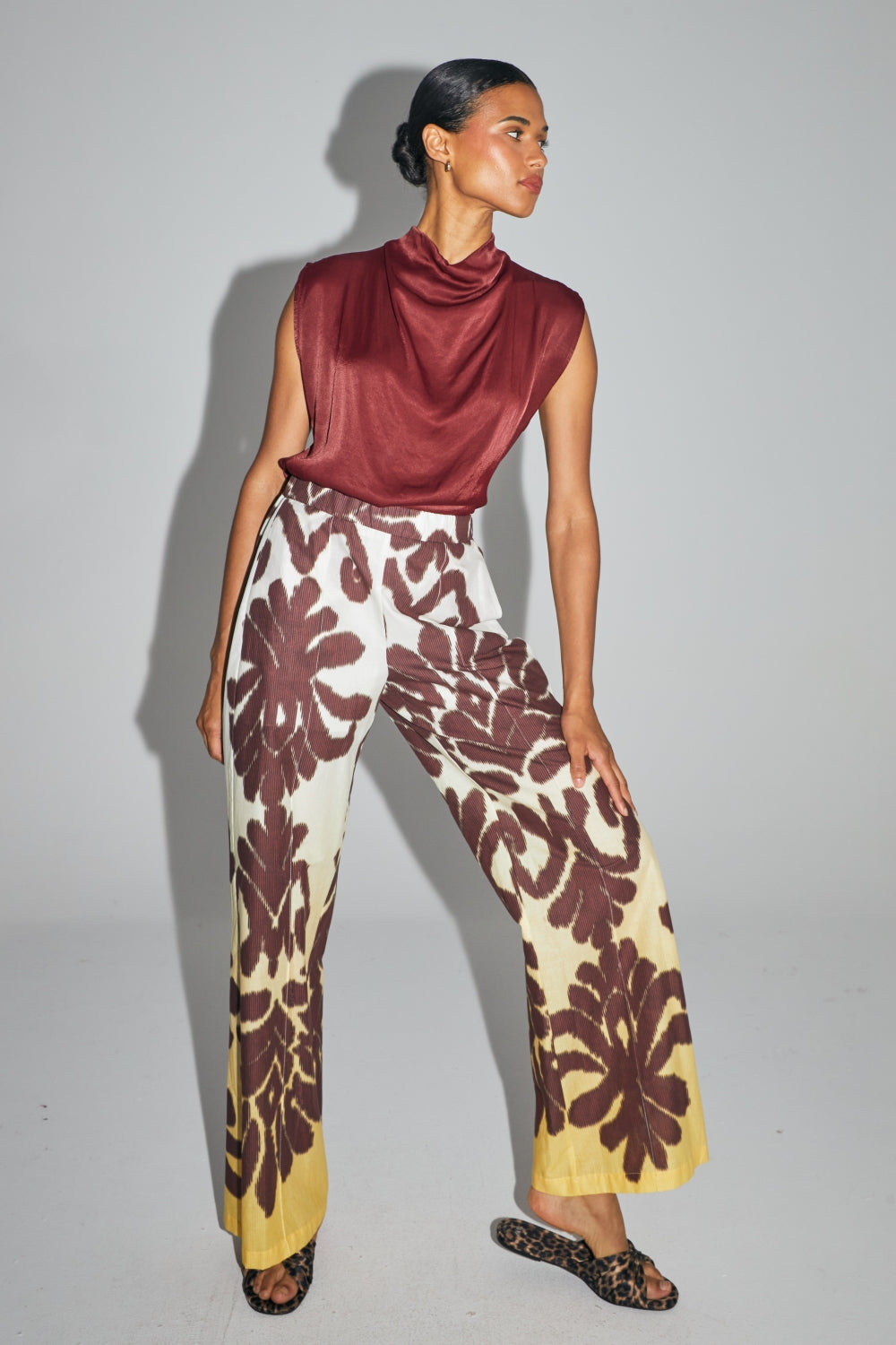 Le Pantalon Max Imprimé Éclipse