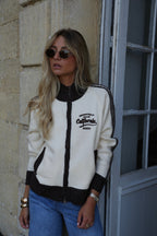 Chaleco con Cremallera California - Beige