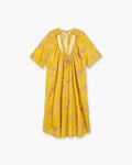 Vestido de lino puré Tangelo