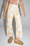 Rami Pants In Helios Printed Cotton