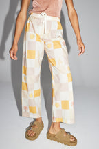 Rami Pants In Helios Printed Cotton
