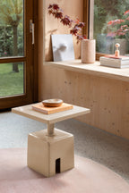 Chubby - Side Table - Iron - Beige