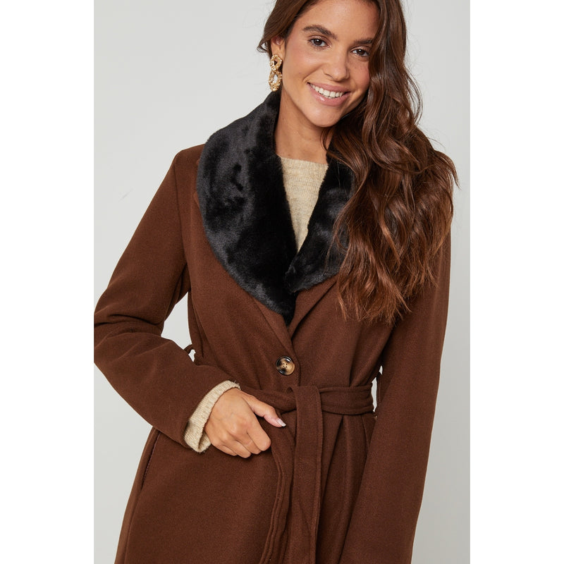 Manteau 88902 - Choco