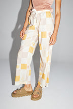 Rami Pants In Helios Printed Cotton