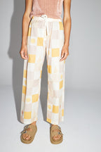 Rami Pants In Helios Printed Cotton