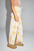 Rami Pants In Helios Printed Cotton