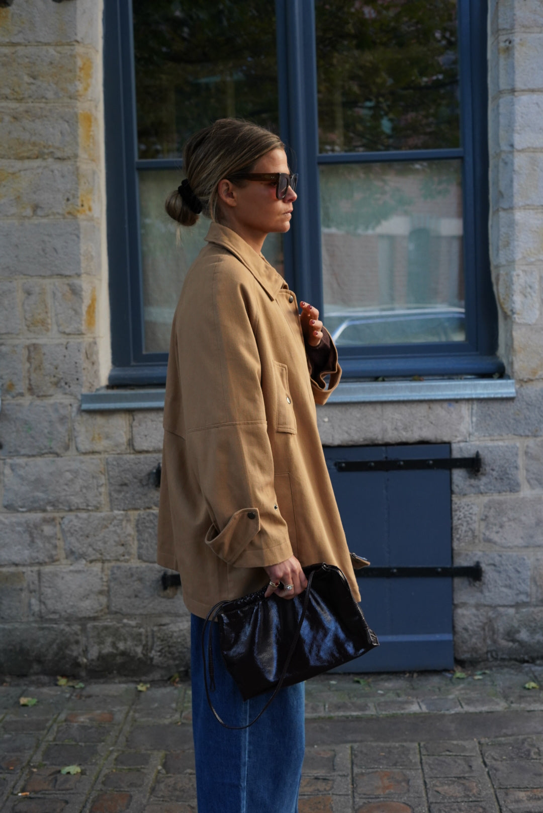 Castille Mid-Length Jacket Camel