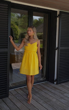 Fiby Amarillo - Vestido Vichy