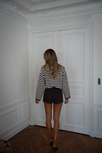 Jupe Short Cléo - Chocolat